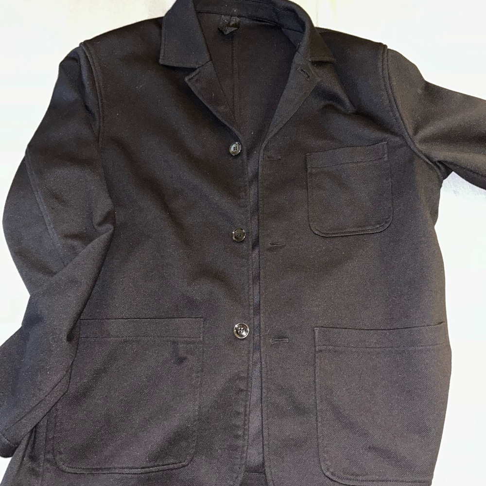 H&M Charcoal Button-Up Jacket
